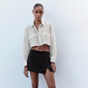 Zara Asymmetric Skort - Medium